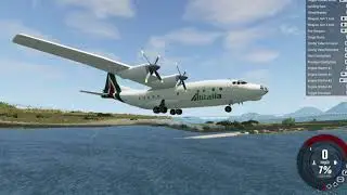 BeamNG drive Part 2 Flying Antonov AN-12B