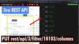 Jira Cloud REST API - Set filter columns