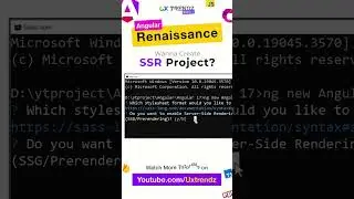 SSR Support Improved |  Angular’s renaissance  by @uxtrendz #short (2023)