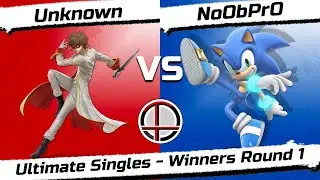 Should've Teched #38 - Unknown (Joker) Vs NoObPrO (Sonic) - Winners Round 1