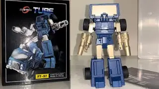 How to transform fans toys Tube. Transformers masterpiece scale generation one Pipes figure FT 57