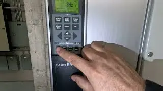 How To Run Danfoss VLT VFD Drive On Hand Or Auto Mode.