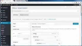 Add Home Page Button Link to WordPress Menu