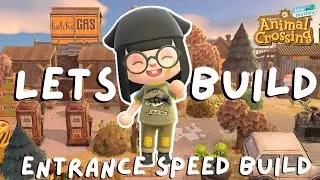 Post-Apocalyptic Entrance Speed Build | Animal Crossing New Horizons