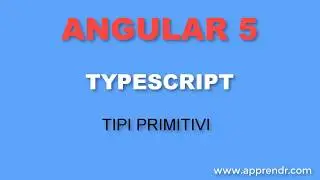 Corso TypeScript in italiano . Tipi di dati primitivi (3). (ITALIANO)