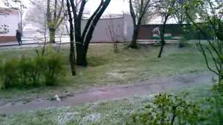 Снег 20 апреля 2017 Одесса