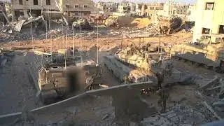 The IDF is increasing activity after Hamas fired rockets from launchers planted near two schools