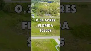 0.34 acres in Florida for $22,995 #foryou #realestate #land #florida #shorts #property #fyp #viral