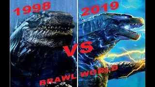 Годзилла1998 vs Годзилла 2019