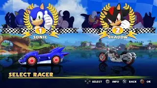 Sonic & Sega All-Stars Racing All Characters (Including DLC) [PS3]