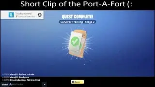 Short clip of the new Port-A-Fort