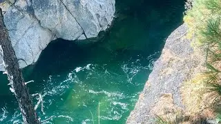 Река Китой. Порог-водопад.