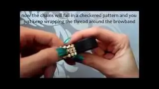 DIY Rhinestone Browband