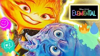 Drawing Elemental / Стихії Малюнок. / Элементарно Рисунок / Time lapse. Speed draw. How to / Как