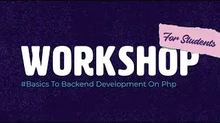 Basics To Backend Development On Php
