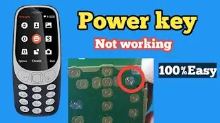 Nokia 3310 power key not working | Solution 100 %Easy All nokia on off key ways