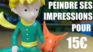 DÉBUTER LA PEINTURE SUR IMPRESSION 3D POUR 15€ SEULEMENT !?