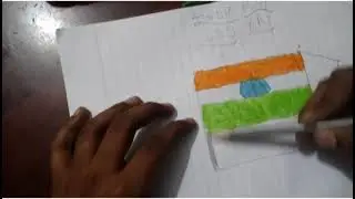 #nama india pidikkumna plz subscribe INDIA FLAG 3D ART #DRAWING #indian #