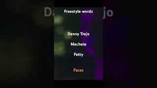 Faces beat 