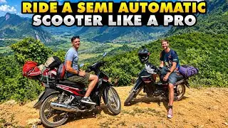 LEARN TO RIDE A SEMI-AUTOMATIC MOTORBIKE IN VIETNAM: STEP BY STEP FOR BEGINNERS