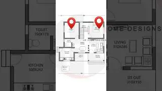 850 sqft House plan | Kerala Home | Haneed Anugrahas #haneedanugrahas #keralahomedesign #budgethouse