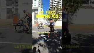 My first Ironman 70.3 #ironman