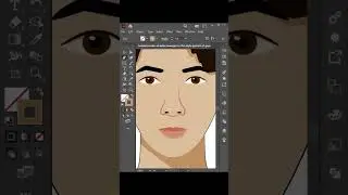 VECTOR ART SHORT🤑SUBSCRIBE NOW   #youtubeshorts #viral #reels #vectorarttutorial