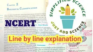 Biological classification. Chapter 2 class XI ncert