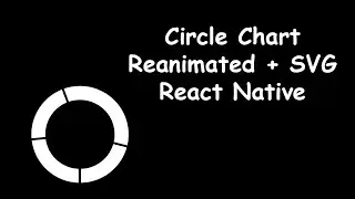 Custom Donut Chart | Reanimated + SVG | React Native