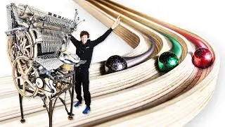 Marble Race on the Marble Machine X! Who will Win?