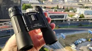 Tasco 10x25 Binoculars 100M/1000M Replica - Outdoor Test