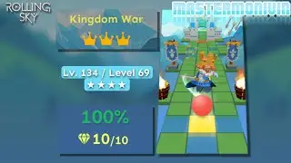 「Rolling Sky」Kingdom War | Level 69 ★★★★ | MasterMonivin