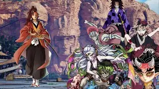 Yoriichi vs All 6 Upper moons + Muzan