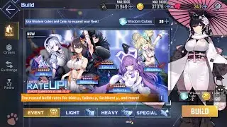 Azur Lane [EN] Limited Rate Up for Taihou µ, Dido µ, Tashkent µ, Baltimore µ and Albacore µ!