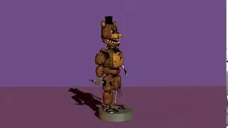 [C4D] Models withered freddy/ modernization