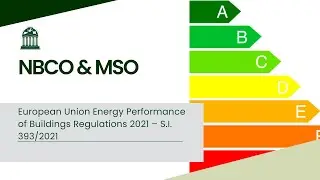 European Union Energy Performance of Buildings Regulations 2021 S I  393 of 2021