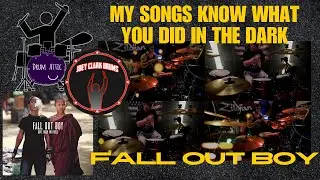 Fall Out Boy - My Songs Know What You Did In The Dark (Light 'Em Up) Drum Cover Collaboration