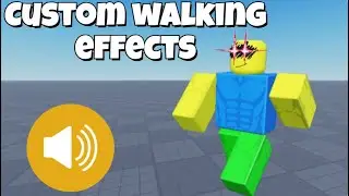 How to change walking sound effects in Roblox studio 2026