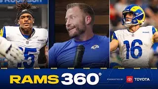 Rams 360: Sean McVay Previews Bears Matchup, Demarcus Robinson Mic'd Up vs. 49ers & Rams On The 1