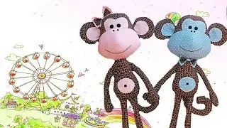 Toy with your hands. Symbol 2016 Fire Monkey.