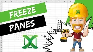 Excel - How to Freeze Panes to always see first row and column | Excel Tips 91
