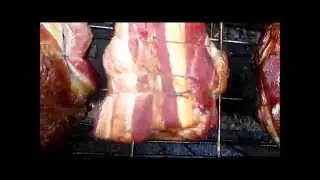 коптить мясо и подчеревок! рецепт горячего копчения дома!
