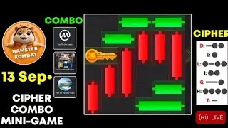 13 September Hamster kombat daily key | Today Hamster kombat Combo |Today Clipper