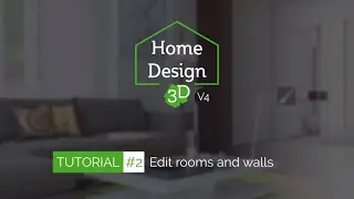 Home Design 3D - TUTO 2 - Edit Rooms and Walls