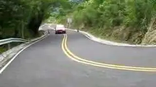 Swift GTi na curva da perda - Morro da Borrússia (Touge)
