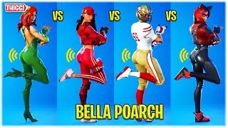 Fortnite - Bella Poarch 'BUILD UP' Dance Emote With HOT Female Skins (Build A Bi*tch) 🍑❤️