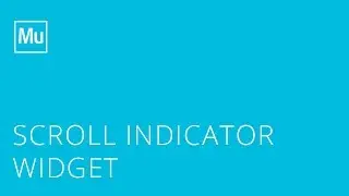 Adobe Muse Scroll Indicator Widget