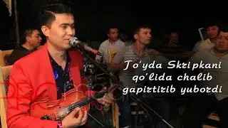 SKRIPKANI QO'LDA CHALIB GAPIRTIRIB YUBORDI MANA XAQIQIY TALANT