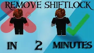 How to remove shift lock icon in 2 minutes (very easy)