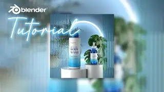 Mesmerizing 3D Product Visualization in Blender | Beauty Cosmetics Render Timelapse